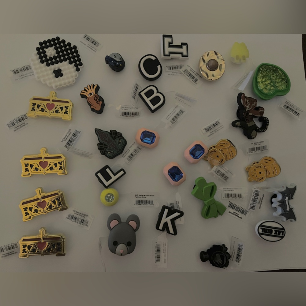 Lot of new Croc Charms